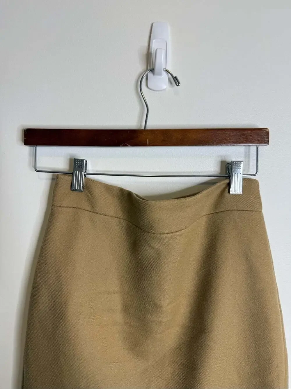 J Crew no. 2 Classic Camel Pencil Skirt - Women's wool size 4P